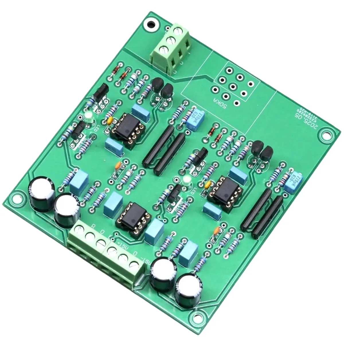 A72U Assemble Full DC Class A Preamplifier Board ALPS Potentiometer Pre-Amp Board