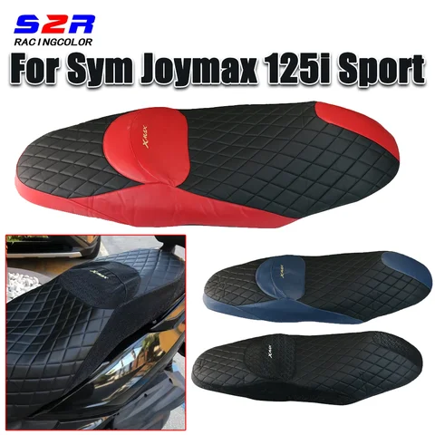 Sym Joymax 125 i 125i 스포츠 오토바이 액세서리 PU 가죽 시트 커버 단열 시트 커버 쿠션 열 보호 장치
