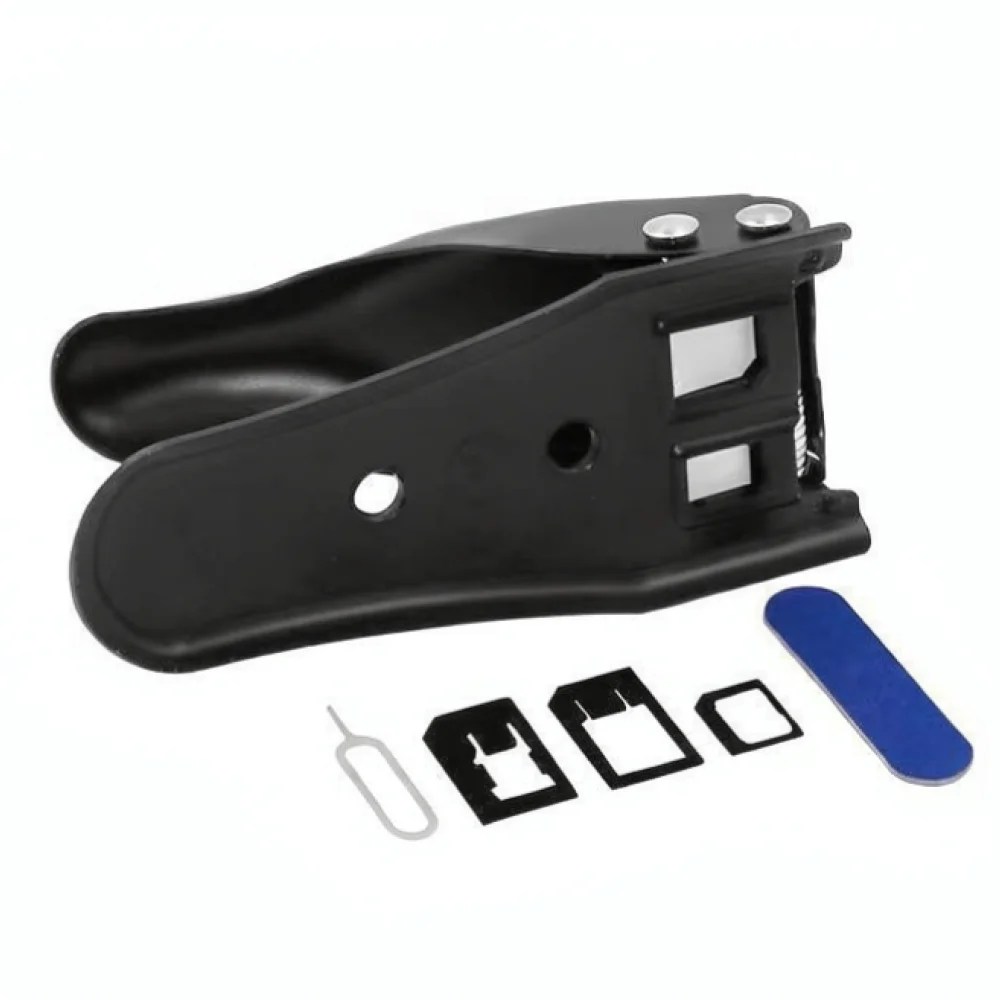 High Performance Sim Card Cutter Tool Micro Nano Card Puncher Device Sturdy Metal Design For Smart Phone Repair Shop Supplies