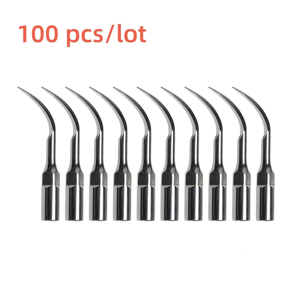 

100Pcs Wholesale Dentistry Endo Perio Scaling Tip fit SATELEC/DTE Ultrasonic Scaler Dental Scaler Tips Dentists Materials Tools