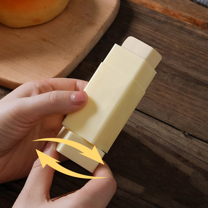 Cheese cutter Handy Butter Spreader Holders Roller Sticks Butter Dispenser Tool with Lid Cheese Keeper Case Home Kitchen Tool