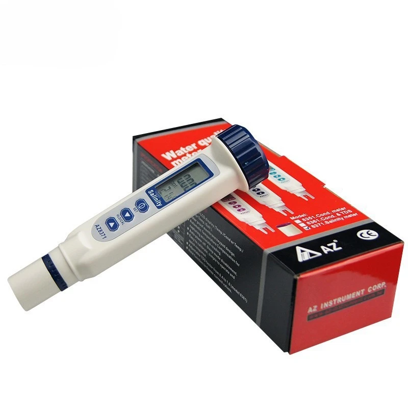 

AZ8371 Измеритель солености морской воды Измеритель солености еды Электронный цифровой измеритель солености