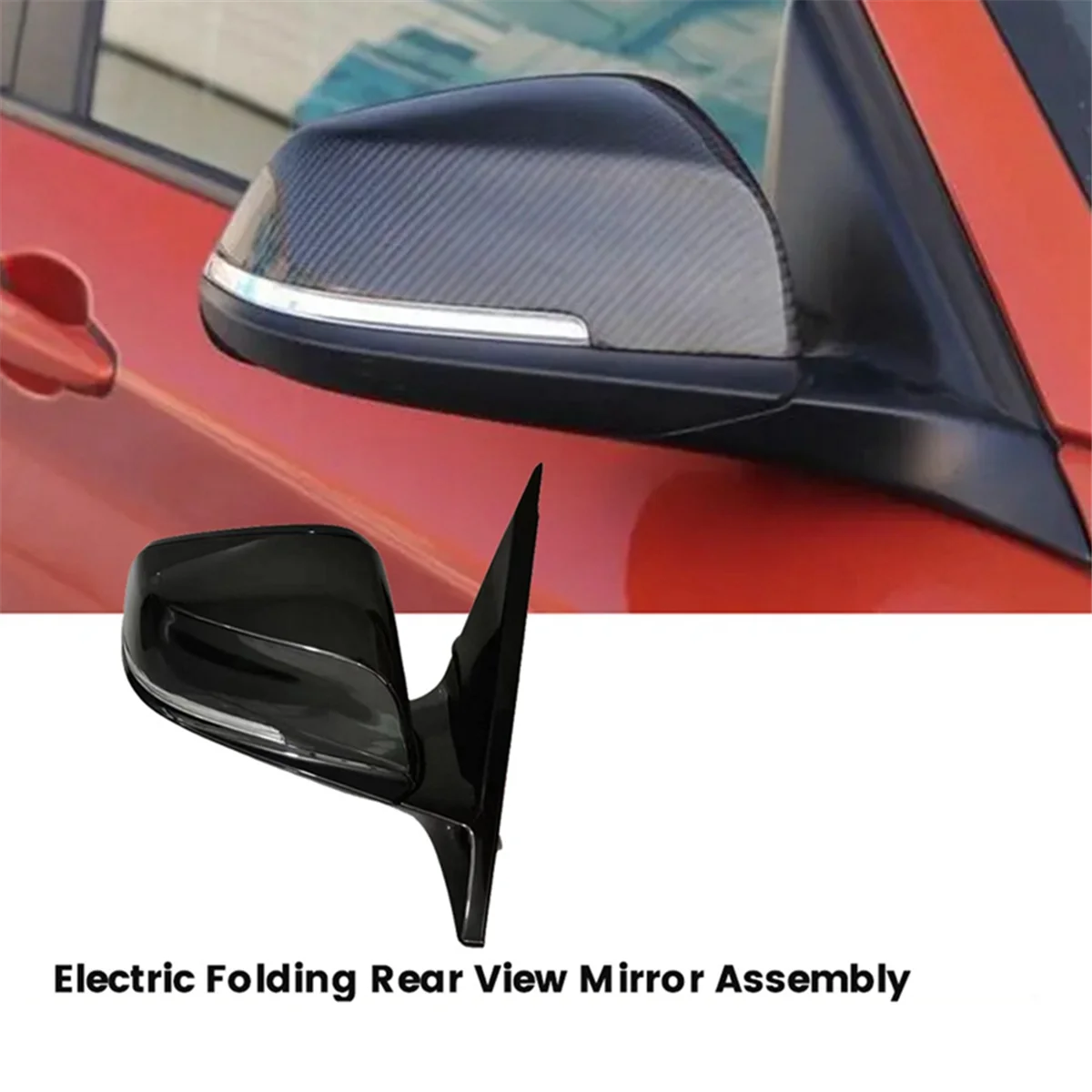 Right Side Door Electric Folding Rear View Mirror Assembly for 4 Series F32 F33 F36 F82 2014-2017 Wing Mirror