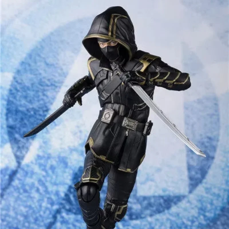 Square Enix Avengers Endgame SHF Hawkeye Action Figure Collectible Decorative Doll with High Movability for Toy Model Fans