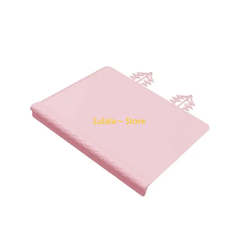 Y4QA Baby Feeding Pad Washable Dinner Placemat Infant Reusable Placemats Anti Slip Mat Silicone Tablemats for Toddlers