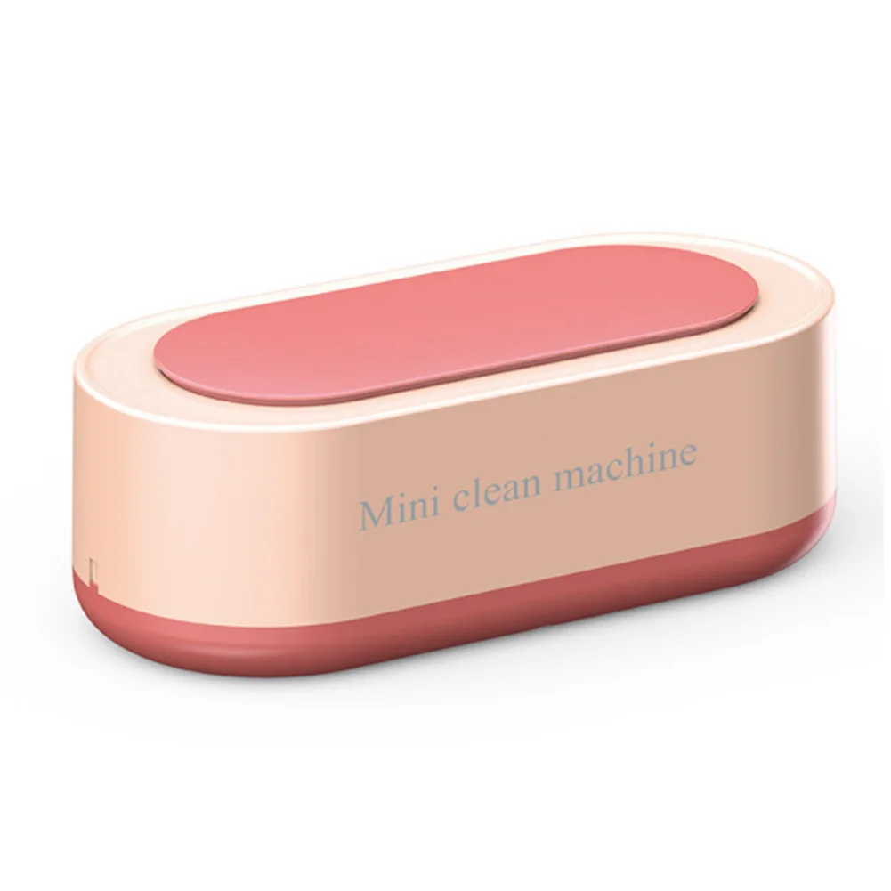 Macchina per la pulizia ad ultrasuoni detergente per anelli portatile per la casa occhiali per gioielli intelligenti per la casa guarda accessori per il lavaggio ad alta frequenza