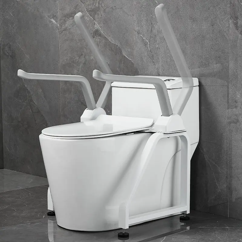 Non-punching toilet, non-slip armrest shelf, bathroom safety armrest, get up aid