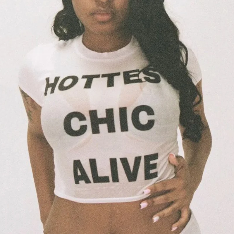 Harajuku camiseta feminina magro colheita topos high street goth impressão recortada camisetas verão vintage estética manga curta y2k sexy topos