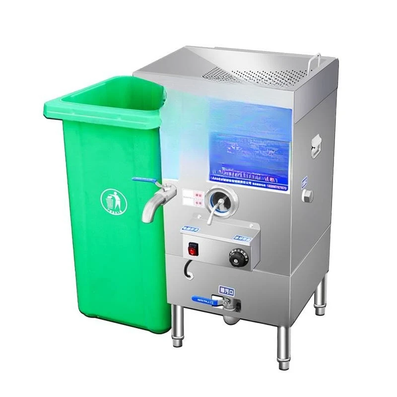 Oil-water separator, kitchen catering filter oil trap residue integrated machine, commercial oil trap