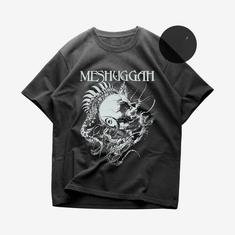 

Meshuggah T-Shirt Metal Music Shirt Bleed Obzen Album Shirt Koloss Album Meshuggah Merch Unisex Rocker Clothing