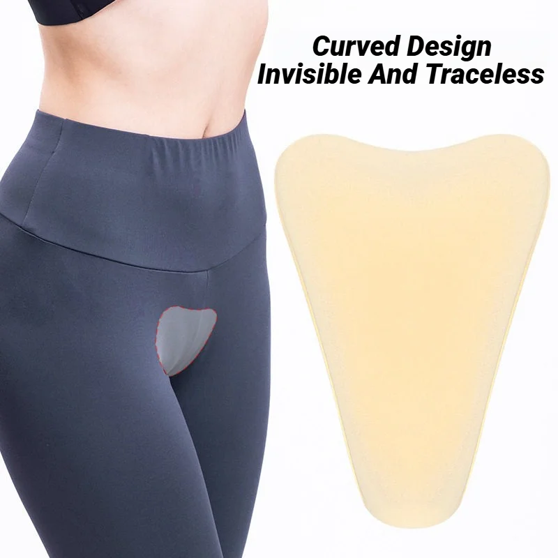 Women Camel Toe Pad Private Concealer Silicone Pads Part Reusable Nursing Adhesive Swimsuit Sticker Protector Invisible Parts