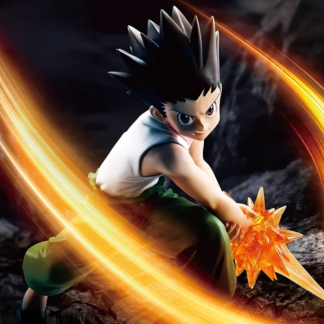 

Фигурка аниме-персонажа Гон Фрикс из Hunter x Hunter, 11 см, коллекционная модель Килуа Золдик, фигурка Курапика, игрушка для взрослых
