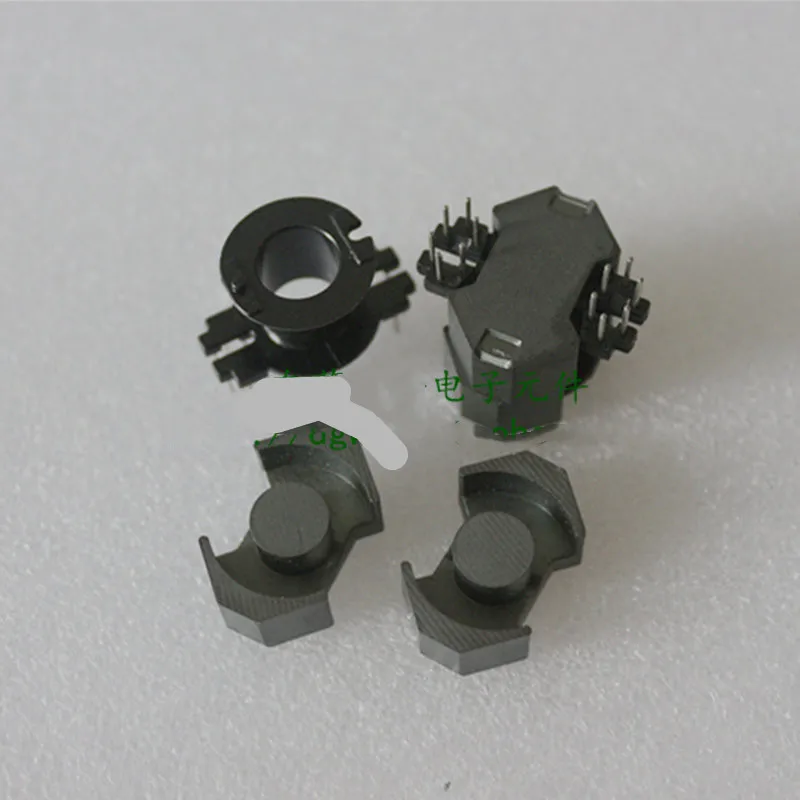 2 Sets RM Vertical Core Bobbin Magnetic Core Skeleton PC40 Soft Ferrite Cores Transformers Steel Clip RM4 RM5 RM6 RM8 RM10 RM14