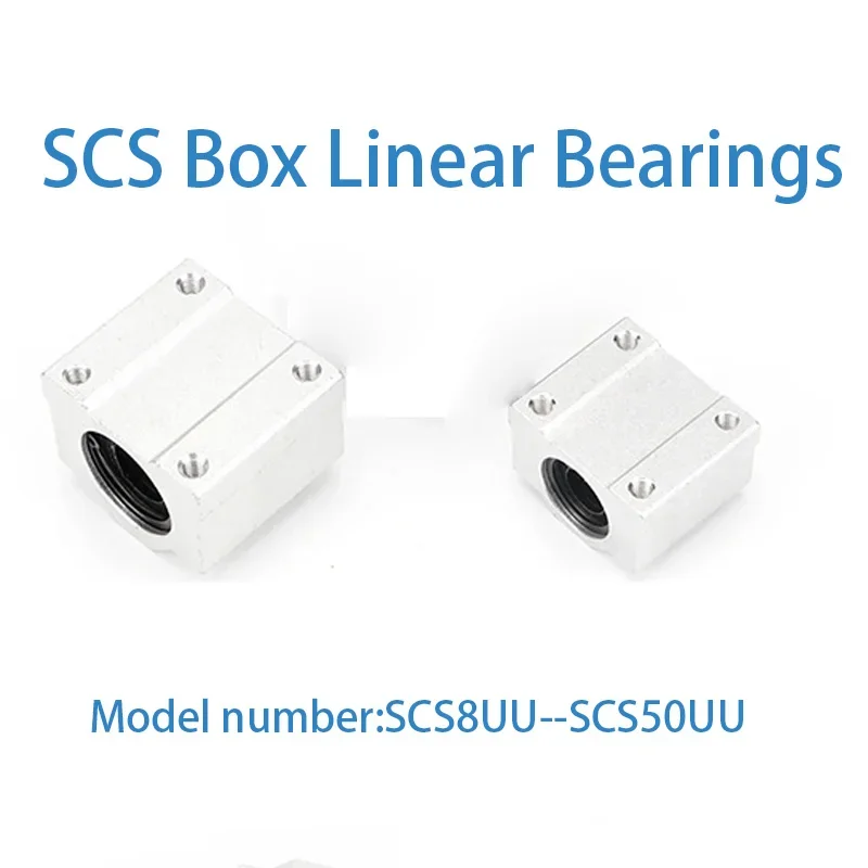 1pc SCS16UU Linear Motion Ball Bearing Slider Bushing With SCS Slide With Copper Sleeve Straight Circle Used For CNC Accessories