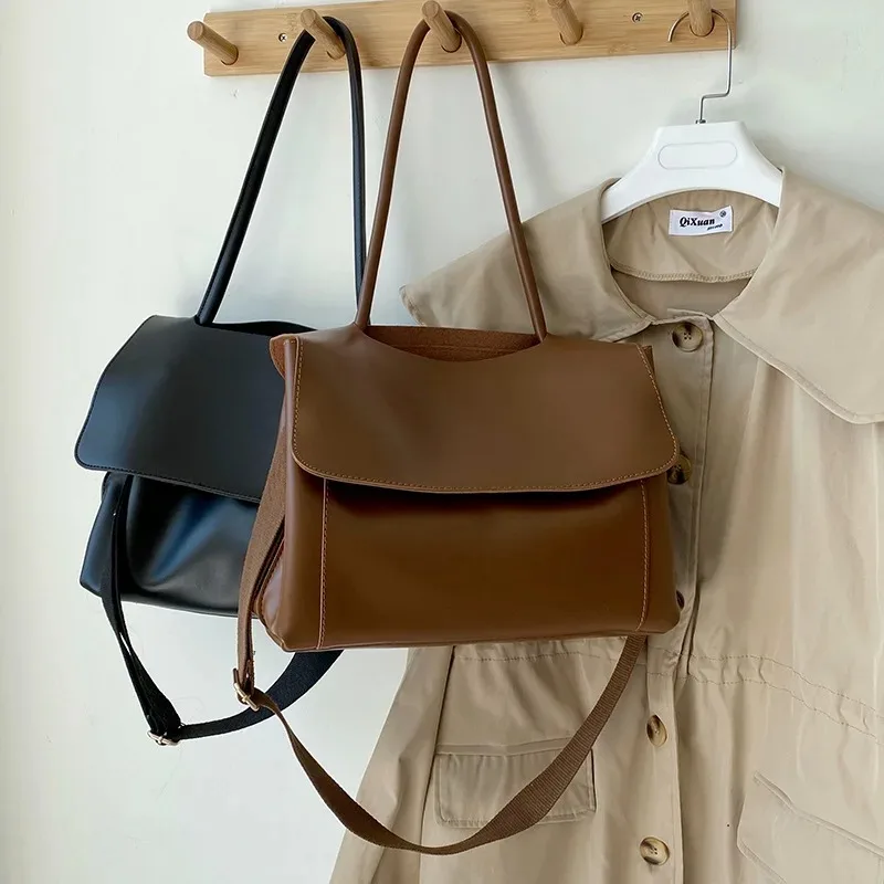 

Винтажные сумки-тоут большой емкости для женщин, мягкая искусственная кожа, сумка через плечо, повседневная женская сумка-шоппер, сумки-тоут