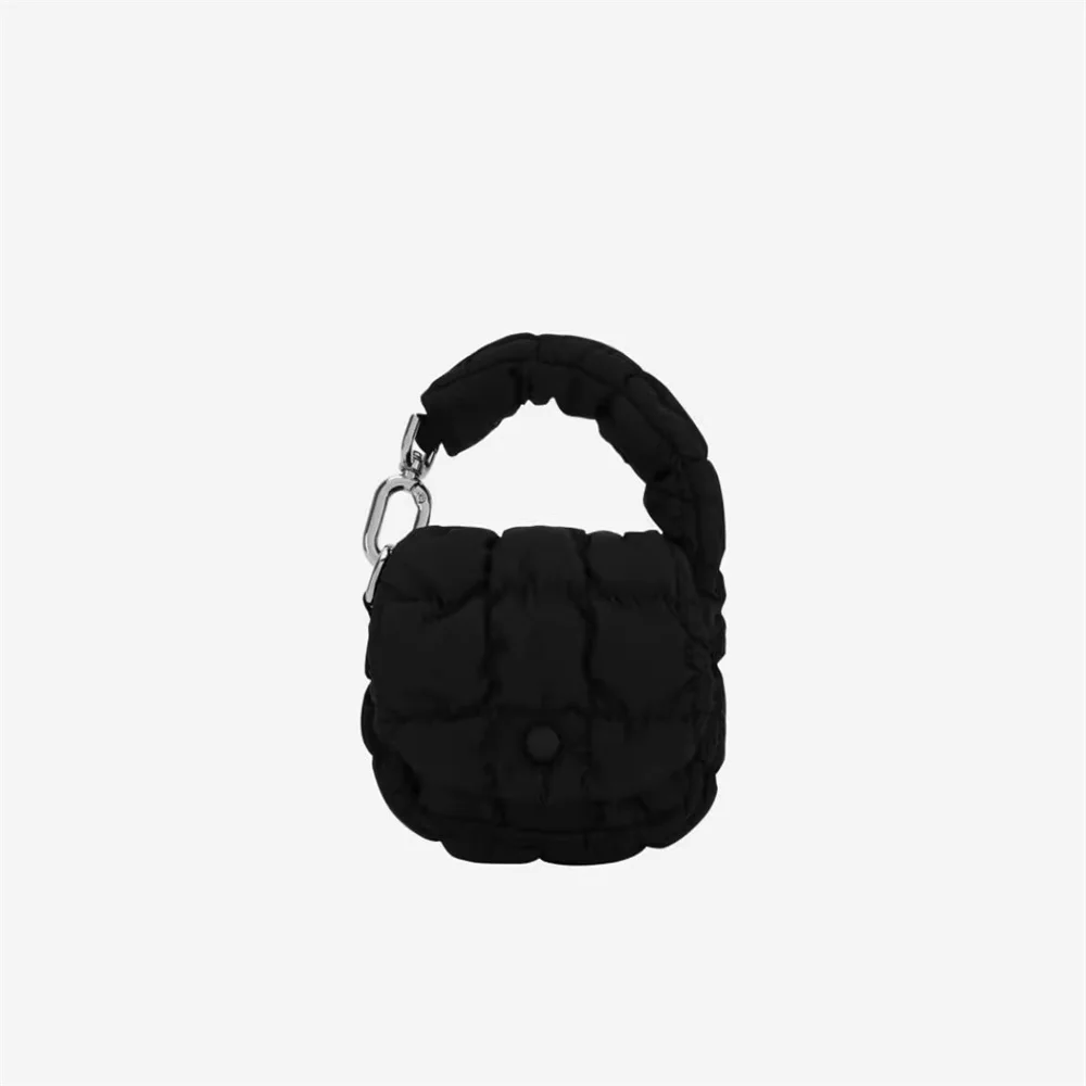 Cute Mini Key Bag New Women Cloud Earphone Hanging Bags Super Mini Small Bag Quilted Wallet Bag for Ladies