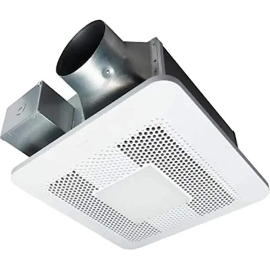

1.0-Sone 110-CFM White Bathroom Fan LED Energy Star
