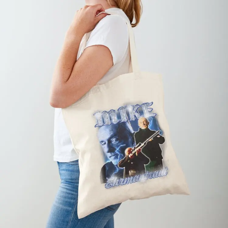 

Mike Ehrmantraut Breaking Bad Vintage 90's Retro Bootleg Tote Bag Large bags for women Custom bag Canvas bag cute pouch