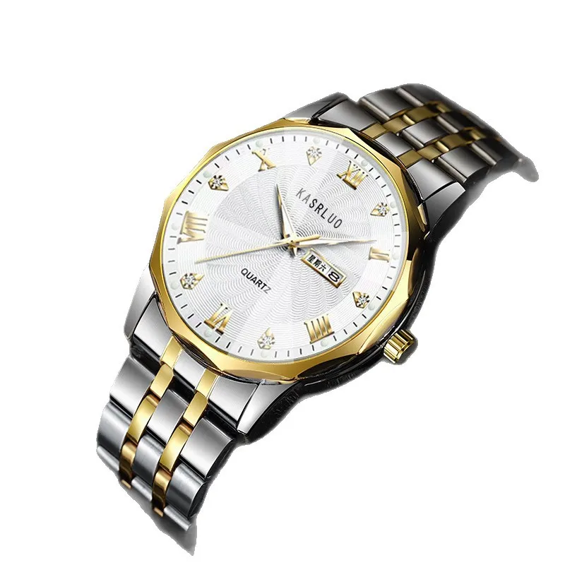 

Мужские часы Мужские автоматические водонепроницаемые светящиеся календари Деловые кварцевые часы