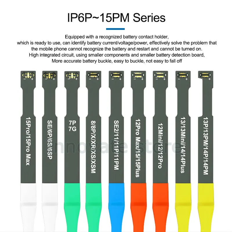 SUNSHINE IBoot A  IP Power Cable for IPhone 6G-15 Pro Max Battery Boot Function Intelligent Anti-burn USB Power-on Testing Line