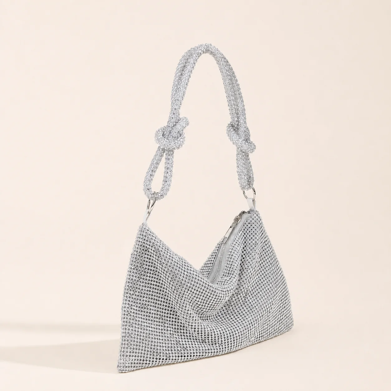 Sparkling Crystal Handbag Stylish Women’S Evening Purse Party Clutch Bag Lightweight Rhinestone Embellished Handbag For Wedding