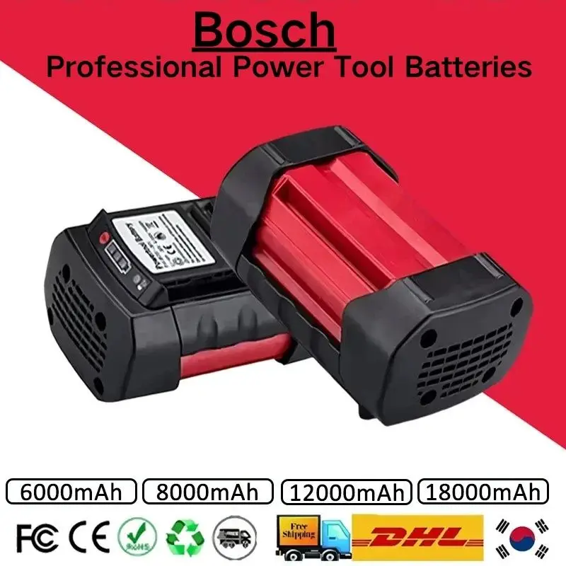 

Bosch 36V 18000mAh Li-ion Replacement Cordless Power Tools Battery for Bosch BAT810 BAT840 2607336173 D70771 GBH 36V-LI 36VF-LI
