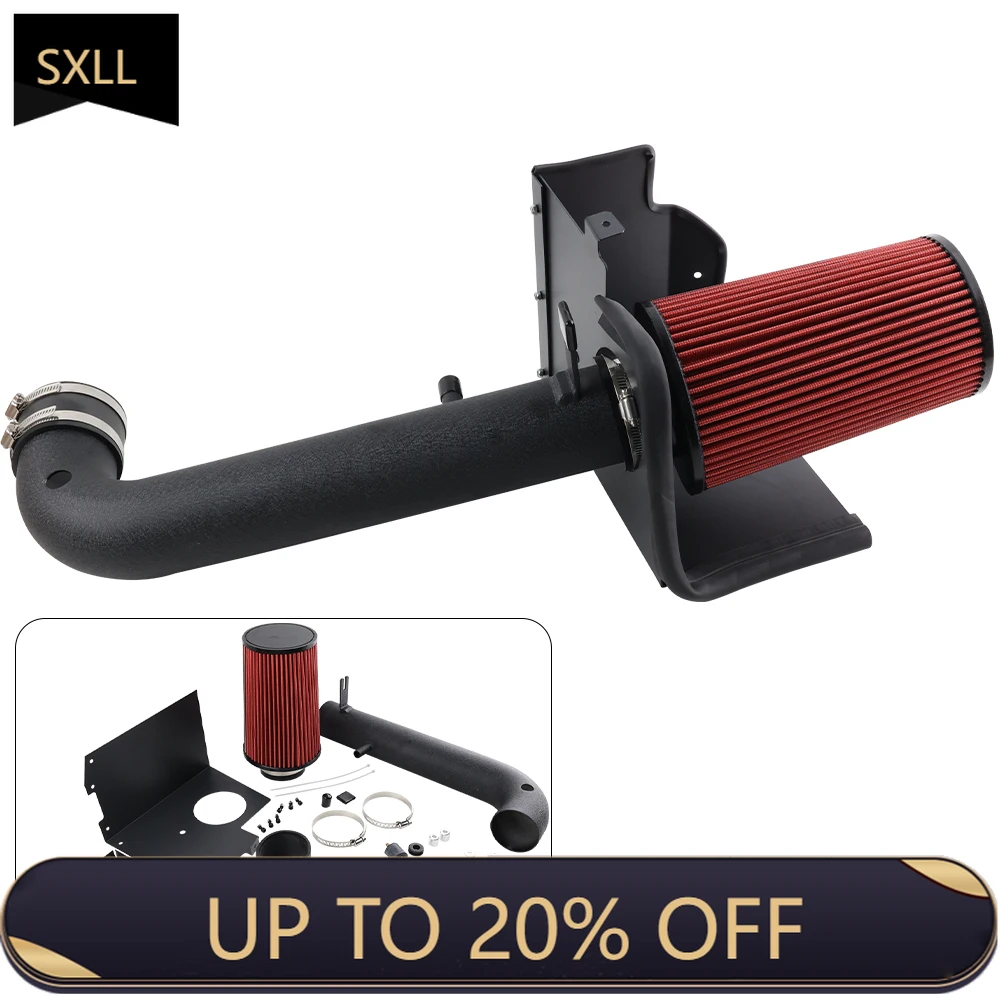 

SXLL Performance Engine Parts Cold Intake Kit Replacement 2012-2018 JK 4/2 Door Sport V6 3.6L 10550A