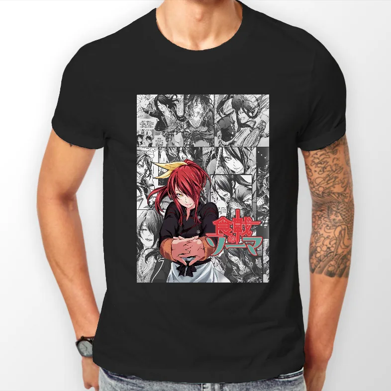 

Food Wars! Rindo Kobayashi Manga Strip Anime Tshirt T-Shirt Tee ALL SIZES