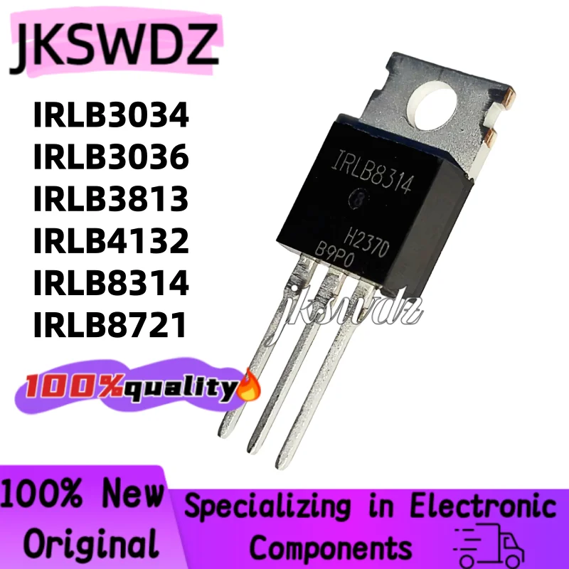 10 piezas 100% NUEVAS IRLB3034, IRLB3036, IRLB3813, IRLB4030, IRLB4132, IRLB8314, IRLB8721, IRLB8743, IRLB3034PBF TO-220 MOSFET