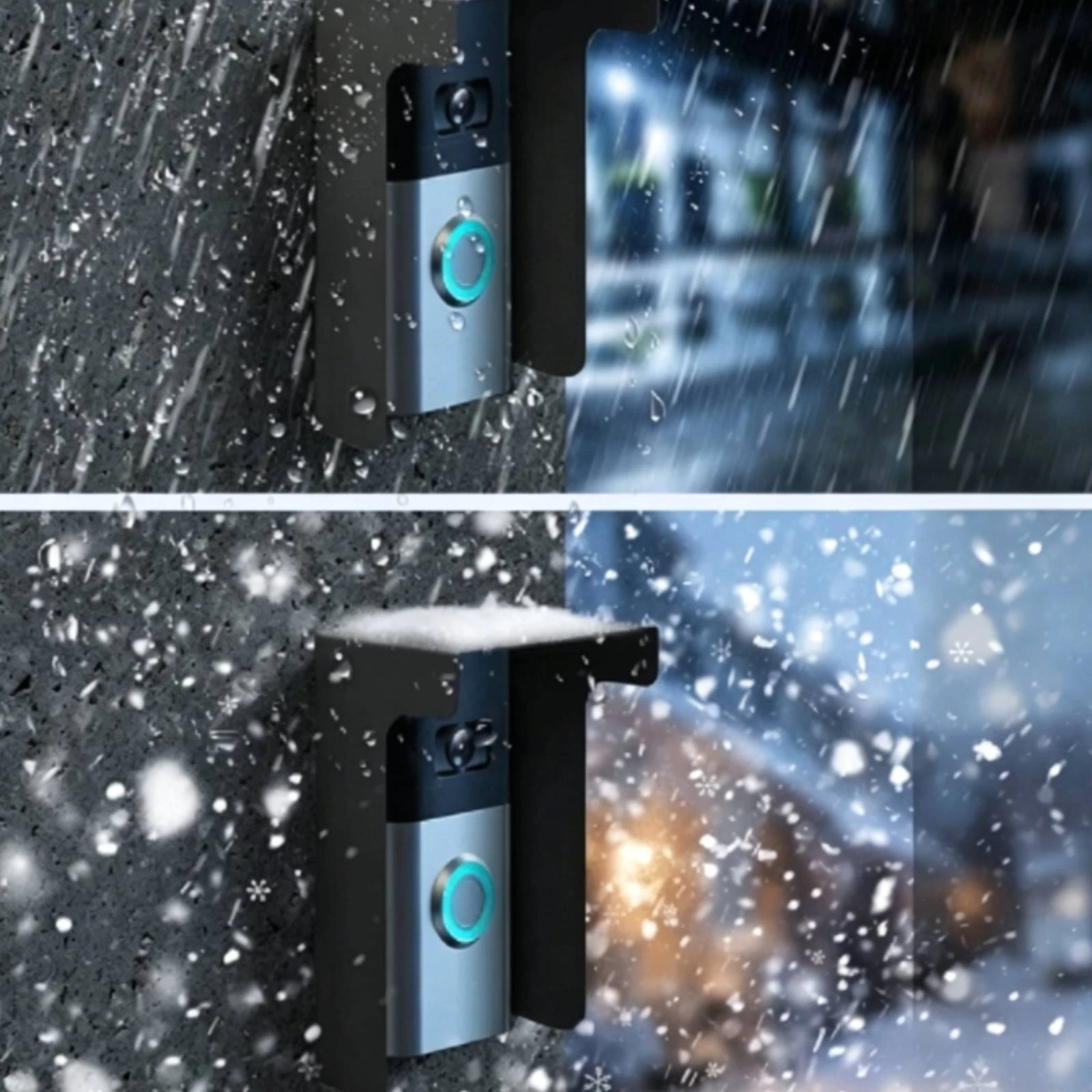 Weatherproof Entry Chime Cover Cold-Rolled Steel Entry Chime Rain Cover