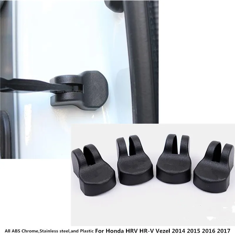 Car Anti Rust Water Proof Door Lock Key Keys Plastic Buckle Limit Device Trim For Honda HRV HR-V Vezel 2014 2015 2016 2017 2018