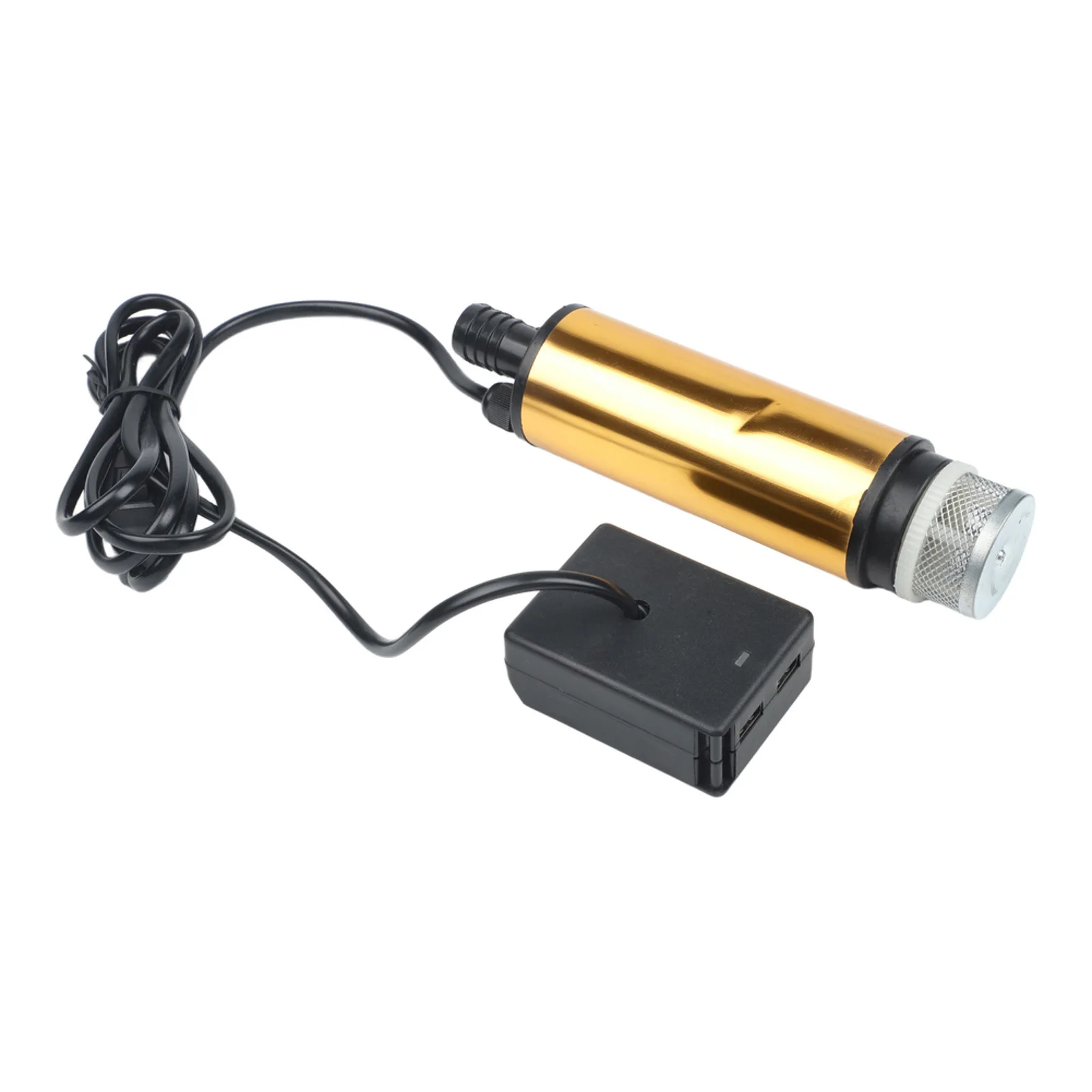 24v-dc電動移送ポンプ（dayi-51mmシステム用、ディーゼルおよび水用）、60wモーター、取り外し可能なフィルターと3メートルのホース付き