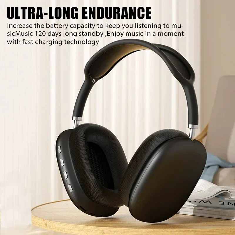 Say goodbye to the feeling of oppression! P9 headset, perfect combination of soft headband and air earmuffs