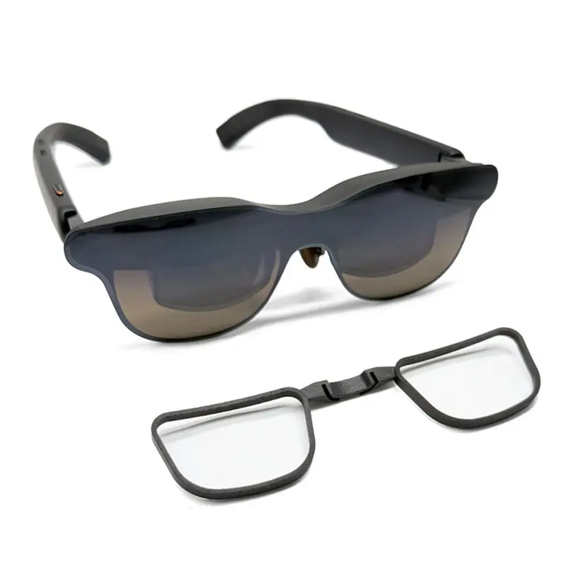 B63B-AI Glasses Frame For Rayneo GT Glasses Anti Scratch Snap On Myopia Correction Gaming Accessories Single Frame