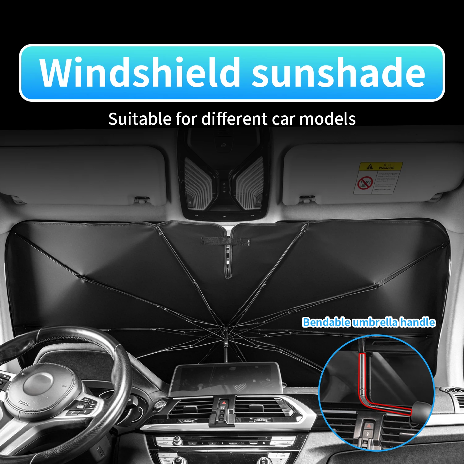 

For Porsche Geely Jetour Chery MG Zeekr Car Windshield Sun Shade umbrall Anti UV Heat Insulation Curtain Protector Accessories