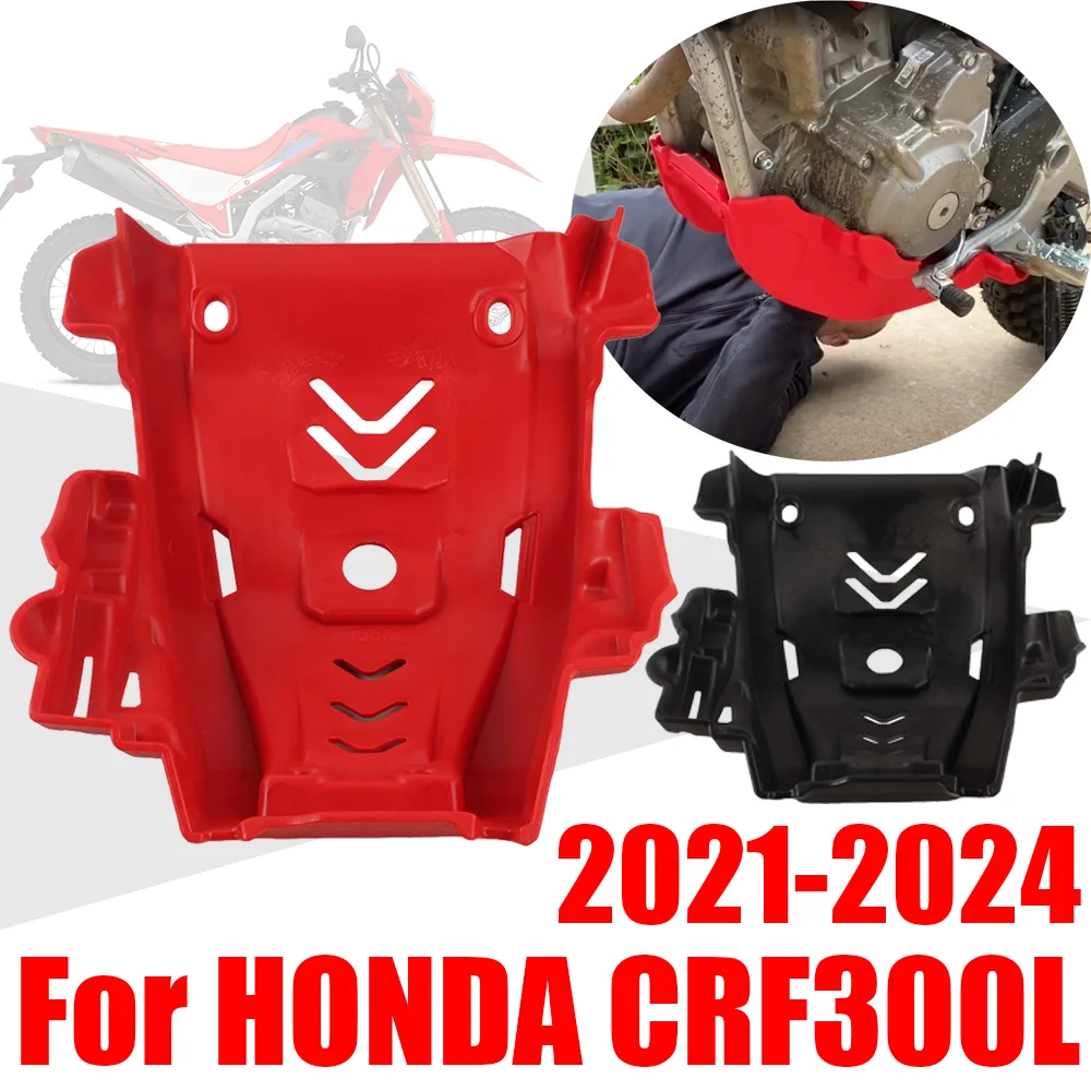 Osłona silnika, płyta ochronna, osłona pod silnik, ochraniacz na HONDA CRF300L CRF300 CRF 300 L CRF 300L 2021 - 2024 2023 - akcesoria