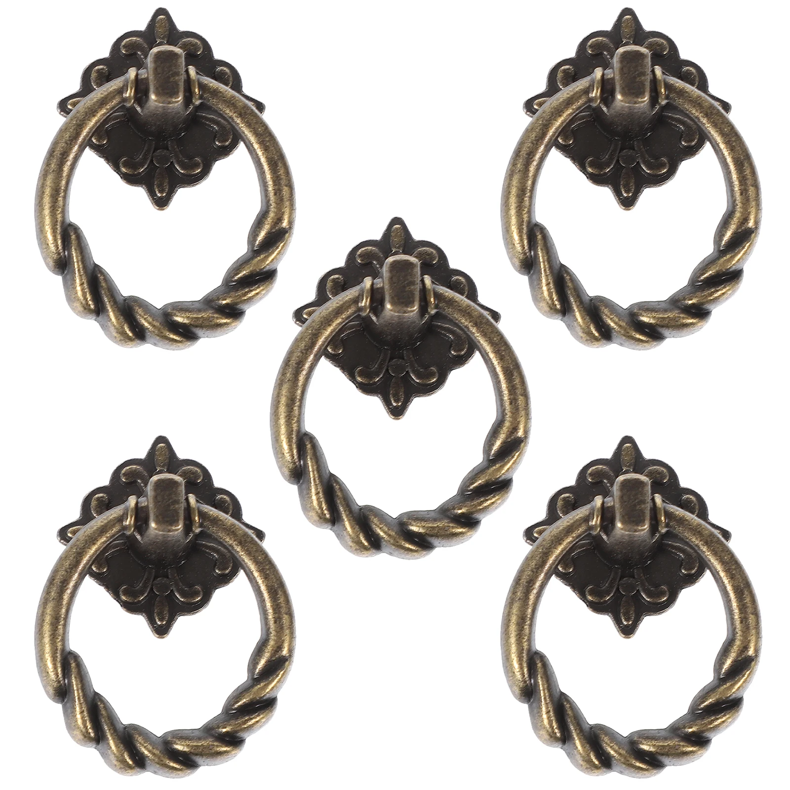 

6pcs Drawer Cabinet Pulls for Door Handle Furniture Drawer Pull Ring Door Cupboard Handle Hardware