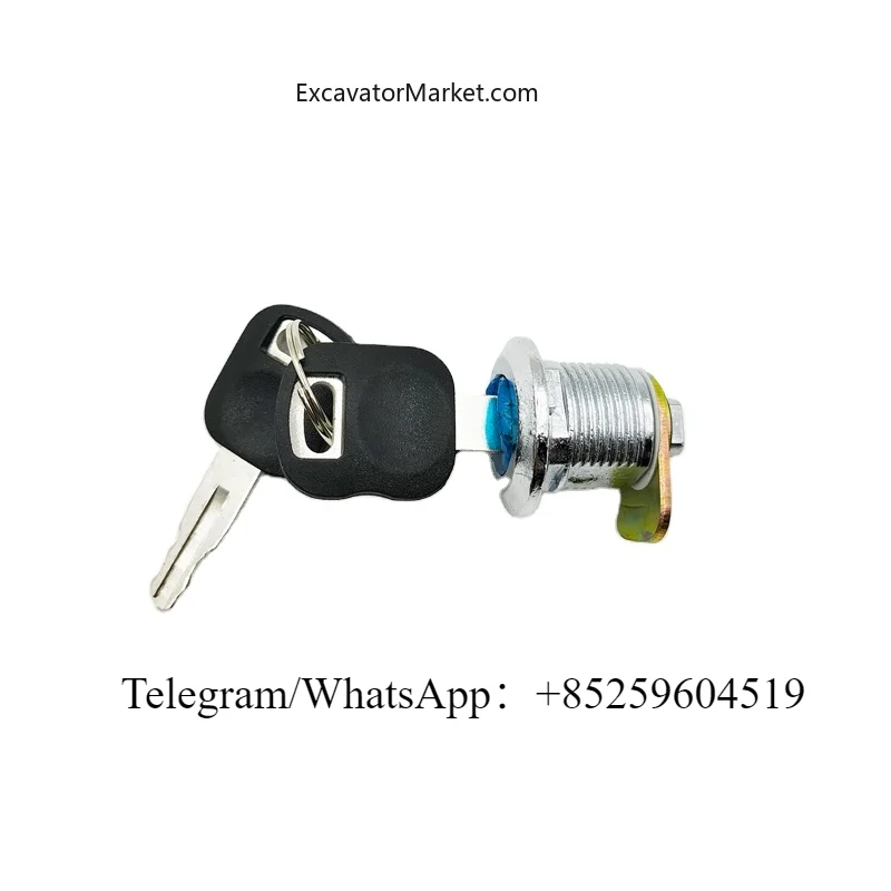 Hot selling excavator construction machinery accessories door handle lock E306 307 320C 325 329 336D cab door lock