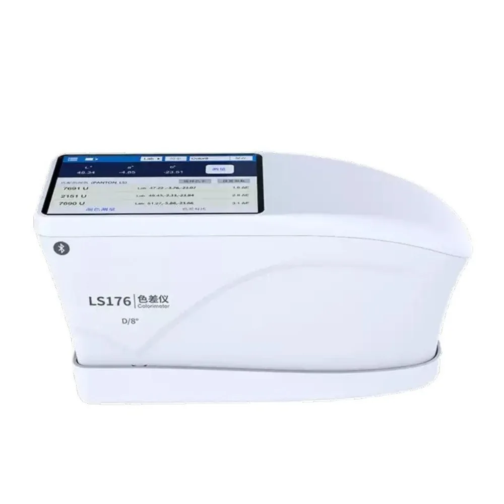 LS176 D/8° Spectrophotometer Colorimeter High‑Accuracy Whiteness Yellowness Tester With APP Software Support