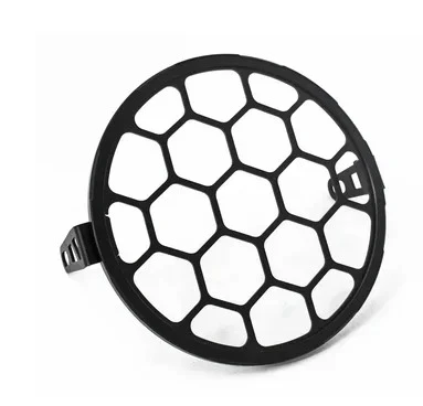 Cubierta de parabrisas de faro redondo para motocicleta, carenado de pantalla de plástico ABS, soporte de parabrisas personalizado para BD300-15