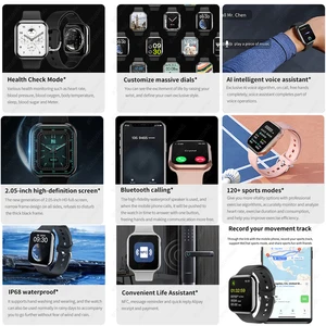 2024 Neue Smart Watch Female Ultra Serial 8 GPS NFC SmartWatch Herren BT Dwater Proof Test Call Water Lading 2,05 -Zoll -Uhrenbildschirm 9 6 Hauptverkäufe Frauen sehen den Test -Test - №5