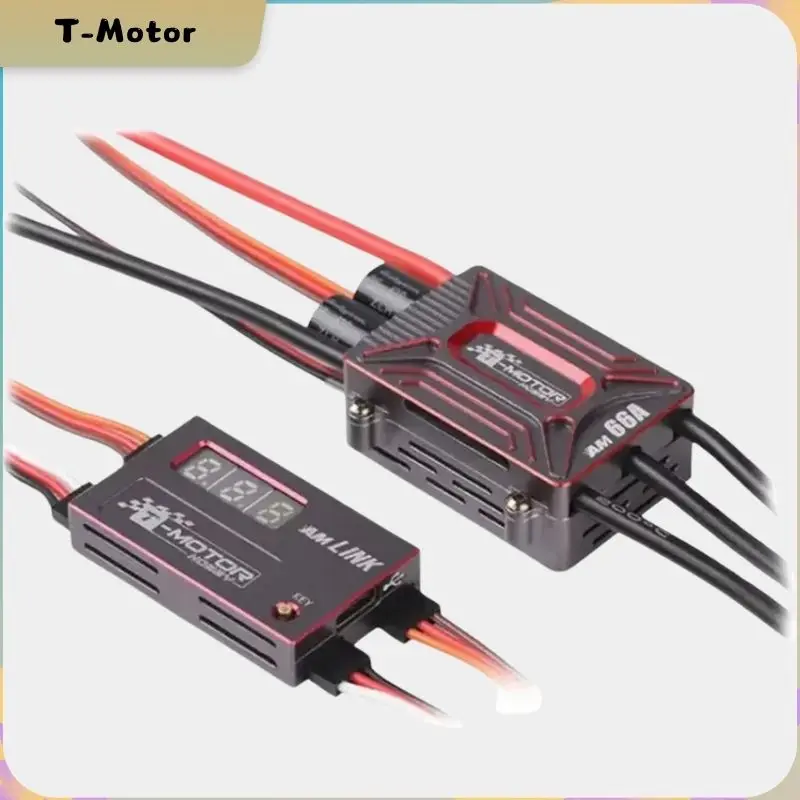 T-MOTOR AM66A 66A 3-6S BLHeli_S 32 ESC and AM Link 3D Telemetry Card Dshot1200 Electronic Speed Controller for RC FPV Drone