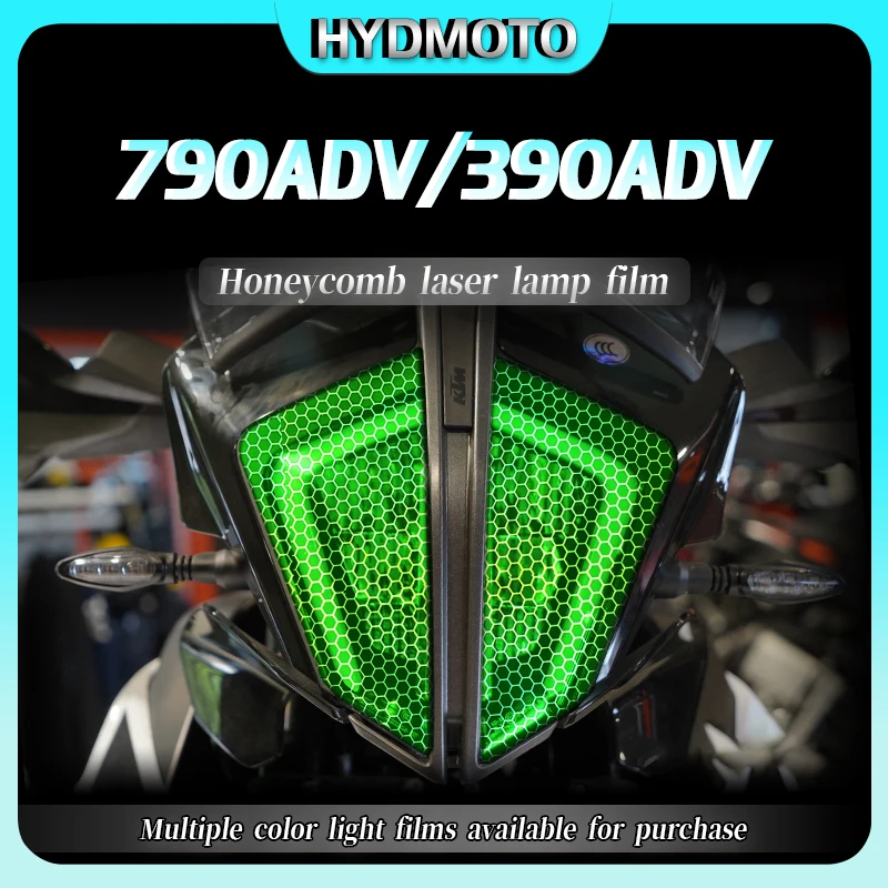 

Для KTM 790ADV 390ADV сотовая Лазерная фотолампа защитная пленка водонепроницаемые наклейки Модификация аксессуары для мотоцикла