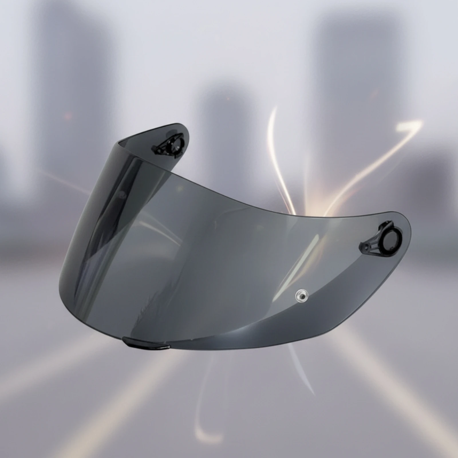 Motorcycle Helmet Visor Easy to Install Motorcycle Helmet Visor Visor Visor with Mounting Holes Windproof Lightweight
