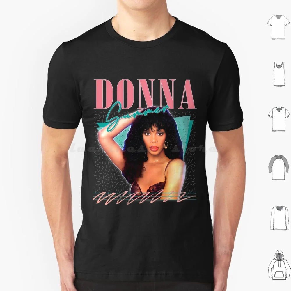 

Donna Лето Ретро Стиль Фан-арт Дизайн Футболка Хлопок Мужчины Женщины DIY Принт Donna Лето 1970-е годы Музыка 1970-е годы Ретро 70-е Эстетика