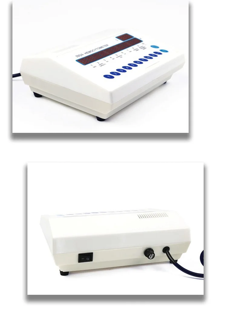 Hemocytomètre compteur de Classification des cellules sanguines JSQA comptage manuel des cellules sanguines blanches pour animaux de compagnie 220V