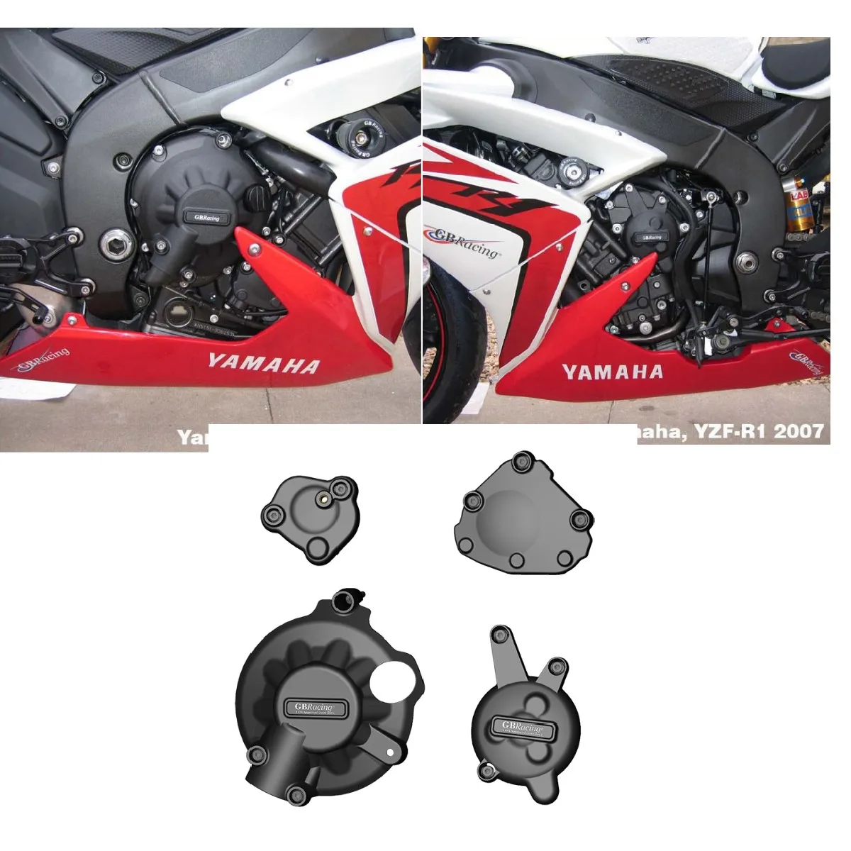 

For Yamaha R1 YZF-R1 R 1 2007-2008 Motocross Engine Guard Protection Engine Cover