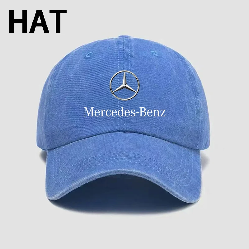 

Car Baseball Caps For Mercedes Benz C180 C200 C260 W108 W168 CLA GLA GLB A B C E R Class GLE GLK CLE Car Styling Cap Sports Hat