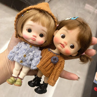 Ob11 DianDi Dianmei Dian Sister and Brother Expression Head Cute BJD Surprise Gifts Mini Ball Jointed Dolls