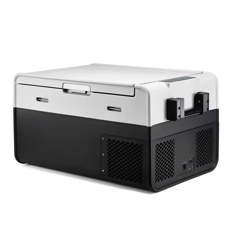 مصنع Cust om تيار مستمر 12 فولت/24 فولت صندوق تبريد صغير ثلاجة محمولة ضاغط الفريزر ثلاجات السيارة